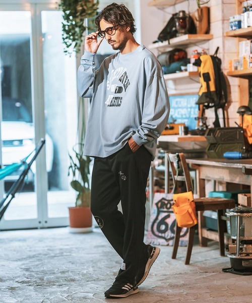 seventy seven パンツ mp12633- line jersey long pants ジャージ
