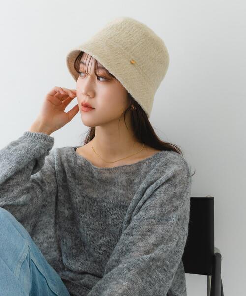 RODE SKO（ロデスコ） 帽子 ハット チュールリボンバケットハット