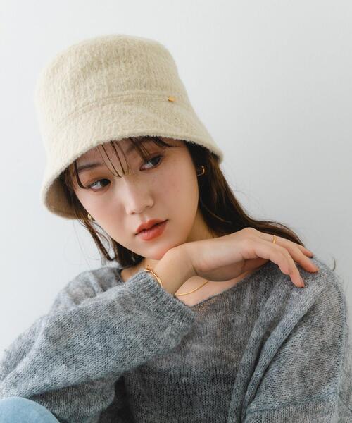 RODE SKO（ロデスコ） 帽子 ハット チュールリボンバケットハット
