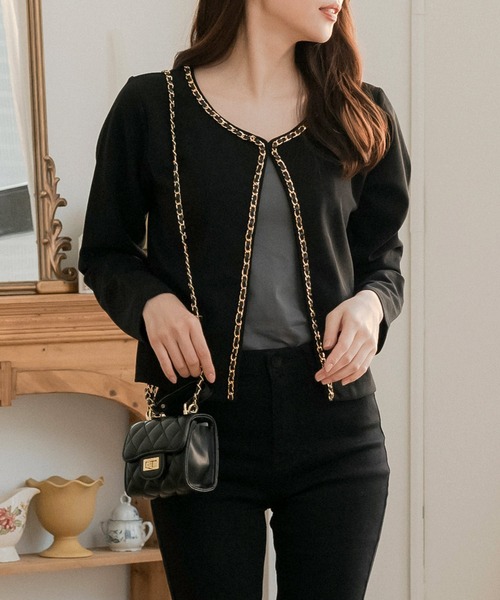 Julia Boutique ショルダーバッグ バッグ チェーンストラップ