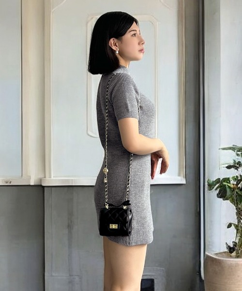 Julia Boutique ショルダーバッグ バッグ チェーンストラップ