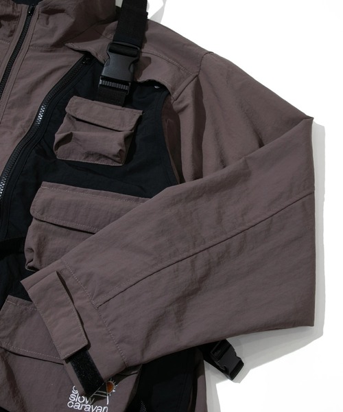 go slow caravan（ゴースローキャラバン） ナイロンジャケット ライト