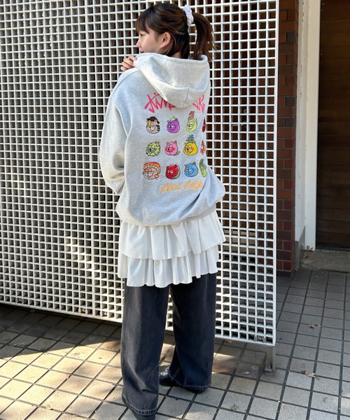 A’GEM/9 × .kom 『A’gem/エージェム』 スウェットパーカー A'GEM/9 × .kom 『A'gem/エージェム』猫キャット スウェット
