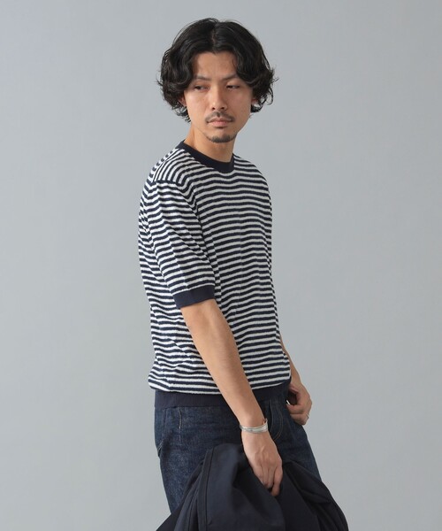 AUBERGE × Brilla per il gusto ボーダー Tシャツ Brilla per il gusto（ブリッラ ペル イル グスト）【別注