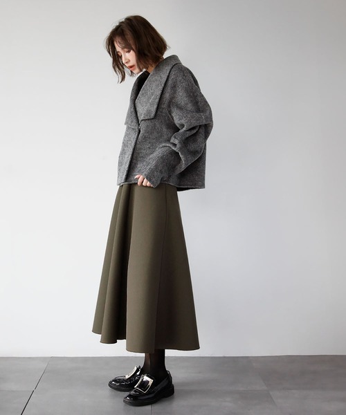 Christian Dior　ウール　ビッグカラー　Pコート　ショートコート LOWO ピーコート pコート ウールコート ビッグカラーショートコート