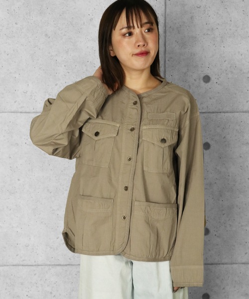 トレインスポッティング Y2K ミリタリーシャツ　フリークスストア 日本製 希少 KRIFF MAYER Lady's Collection ミリタリージャケット モッズコート