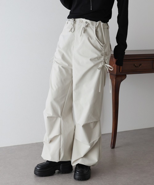 BLUEEAST（ブルーイースト） カーゴパンツ サイドリボンパラシュート