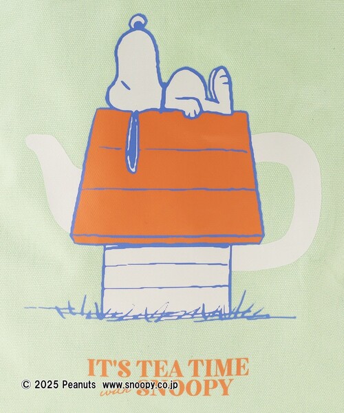 ⭐︎PEANUTSアフタヌーンティー キャンパストートバッグ Snoopy⭐︎ Afternoon Tea（アフタヌーンティー） トートバッグ キャンバストート
