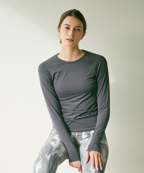 tシャツ Julier Ecocoロングスリーブプルオーバー レディース