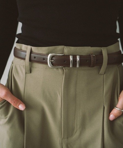 フェイクレザーベルトジャケット HANNE ベルト フェイクレザーベルト レディース : ZOZOTOWN Yahoo!店