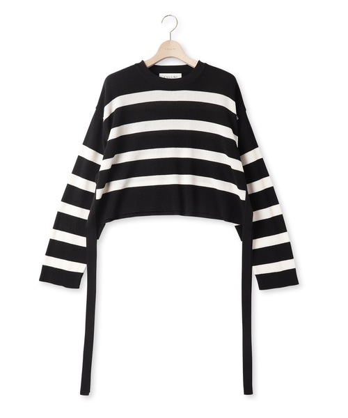 CULLNI ニット CULLNI セーター ニット Bi Color Mesh Knit Short Sleeve