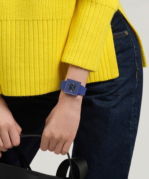 Swatch（スウォッチ） 腕時計 SQUARELY BLACKLIGHT レディース メンズ