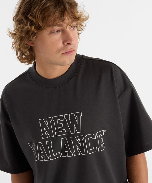 New Balance（ニューバランス） tシャツ オーバーサイズドショート