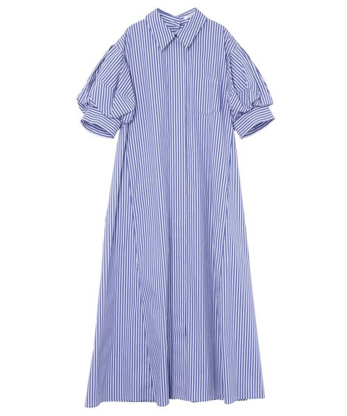 ワンピース ELENDEEK FORM SHIRT ONE-PIECE ELENDEEK ワンピース オーバーサイズシャツワンピース