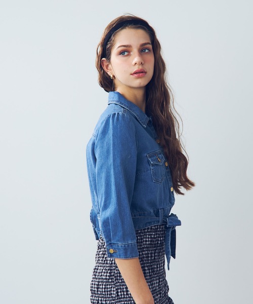 DEICY（デイシー） デニムジャケット gジャン デニムコンパクト