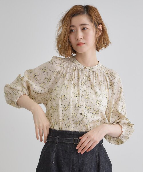 ブラウス シャツ ヴィンテージサテンブラウス レディース grove ブラウス シャツ 「デイリーから特別な日まで」華やかさを