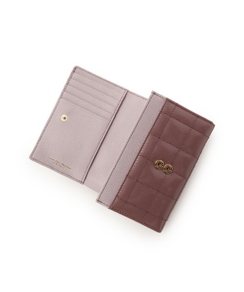 Samantha Thavasa Petit Choice 財布 エナメルキルティング 二