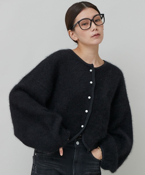 Curensology（カレンソロジー） ニットカーディガン FREE ブラック