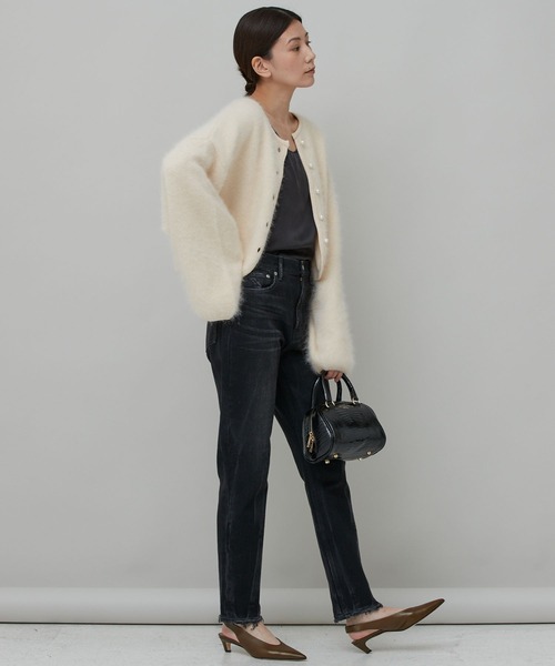 Curensology（カレンソロジー） ニットカーディガン FREE ブラック