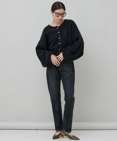 Curensology（カレンソロジー） ニットカーディガン FREE ブラック