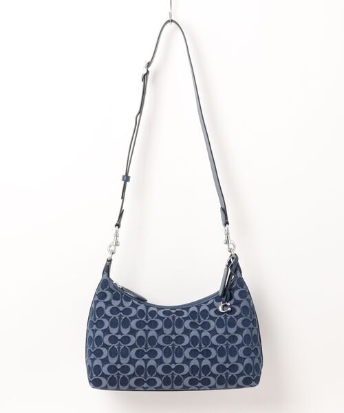 【Coach】シグネチャーデニム ジュリエット ショルダーバッグ25 COACH® | Juliet Shoulder Bag 25 In Signature Denim