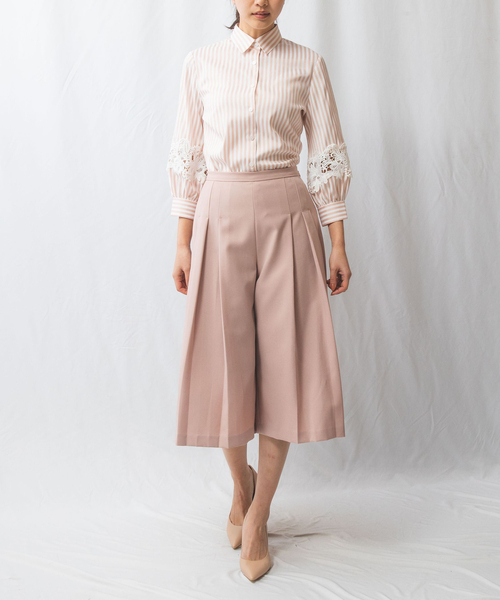NARACAMICIE ブラウス シャツ 「NARACAMICIE」ストレッチ