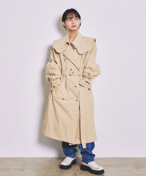 イタリア製 allegri ベージュ トレンチコート L 未使用 allegri メンズトレンチコート イタリア製 allegri ベージュ トレンチ