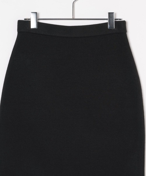 「LEPSIM」 ニットスカート FREE チャコールグレー レディース_画像3