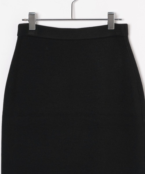 「LEPSIM」 ニットスカート FREE チャコールグレー レディース_画像5