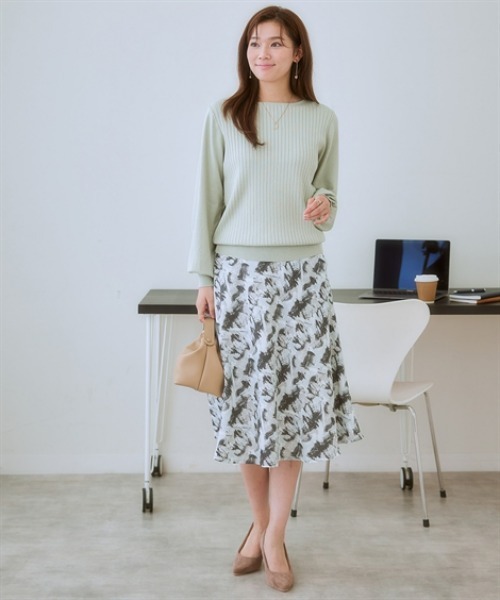 7days Life Styling スカート マーブル柄フレアスカート : ZOZOTOWN