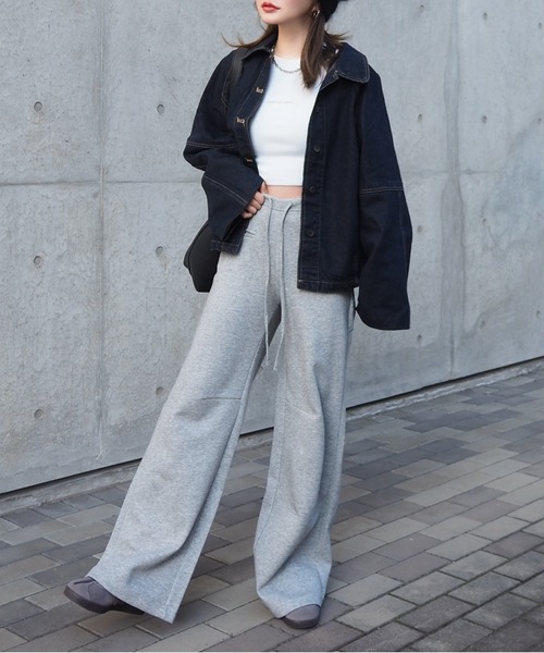 デニムジャケット gジャン raglan sleeve denim jacket /袖 ロール