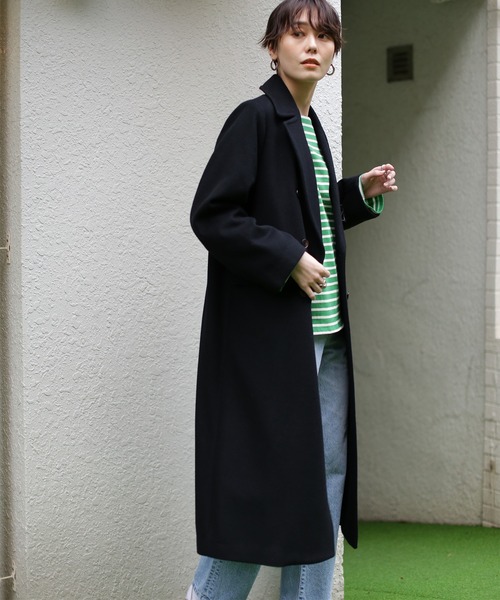 「N.（N. Natural Beauty Basic）」 チェスターコート SMALL グレー レディース_画像2