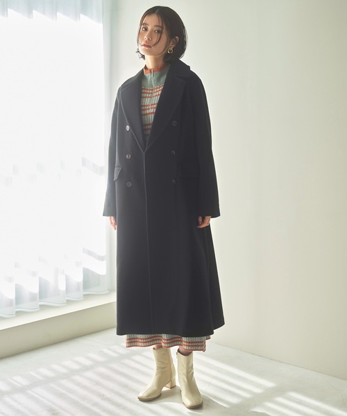 「N.（N. Natural Beauty Basic）」 チェスターコート SMALL グレー レディース_画像5