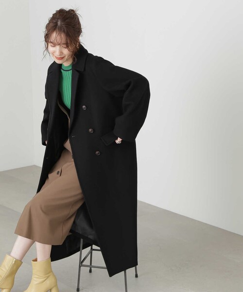 「N.（N. Natural Beauty Basic）」 チェスターコート SMALL グレー レディース_画像6