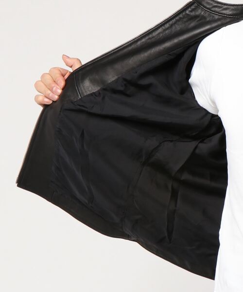 UNITED TOKYO（ユナイテッドトウキョウ） レザーブルゾン 1 ブラック