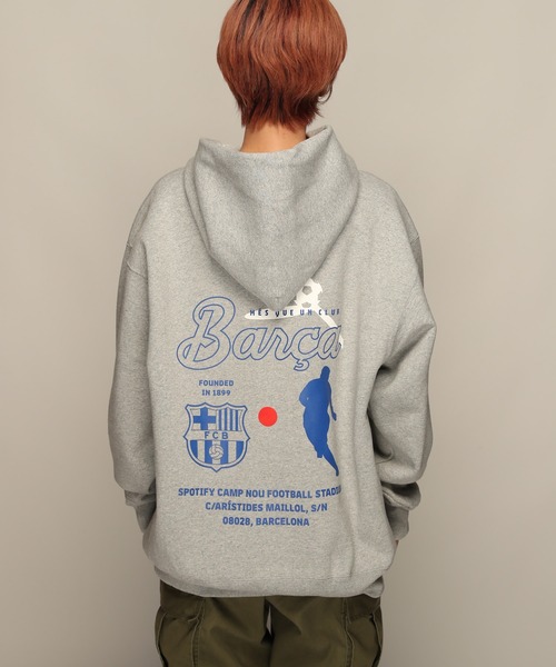 YEN TOWN MARKET パーカー 「FC BARCELONA」FCバルセロナ バルサ