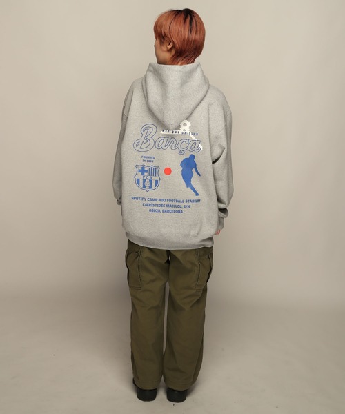 YEN TOWN MARKET パーカー 「FC BARCELONA」FCバルセロナ バルサ