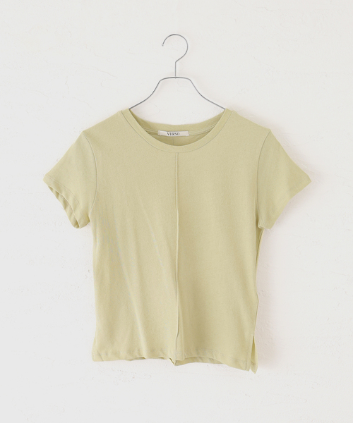 tシャツ 「VERSO/ヴェルソ」Cotton Pigment T レディース
