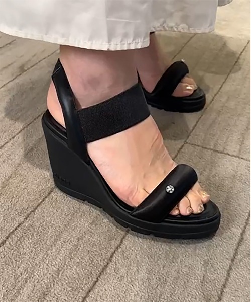 diana サンダル 「軽量」9cmヒールアップサンダル レディース