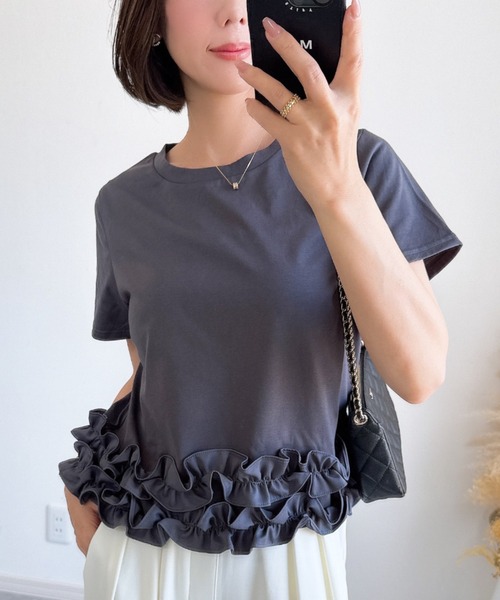 FUMIKA_UCHIDA（フミカウチダ） キャミソールニット ONE SIZE ピンク