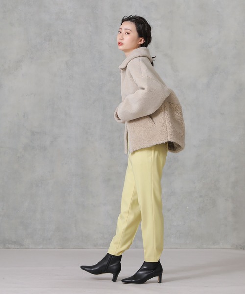 「Gready Brilliant」 「AuieF」ブルゾン 38 ベージュ レディース_画像5