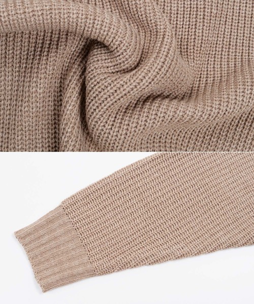 「JIGGYS SHOP」 タートルネックニット MEDIUM グレー系その他2 メンズ_画像2