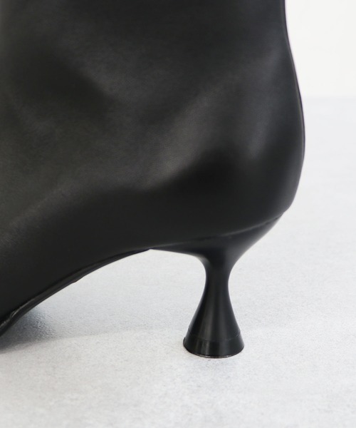 「NICAL」 ショートブーツ M パープル レディース_画像8