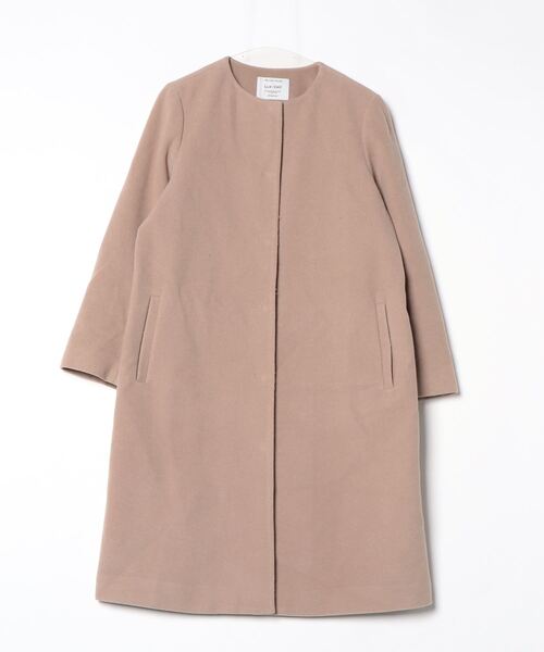 OPAQUE.CLIP（オペークドットクリップ） ノーカラーコート 38 サンド