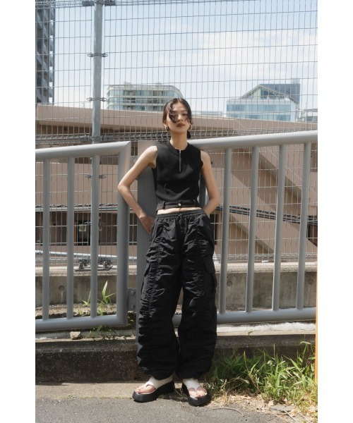 Knuth Marf（クヌースマーフ） パンツ waterproof gathered pants
