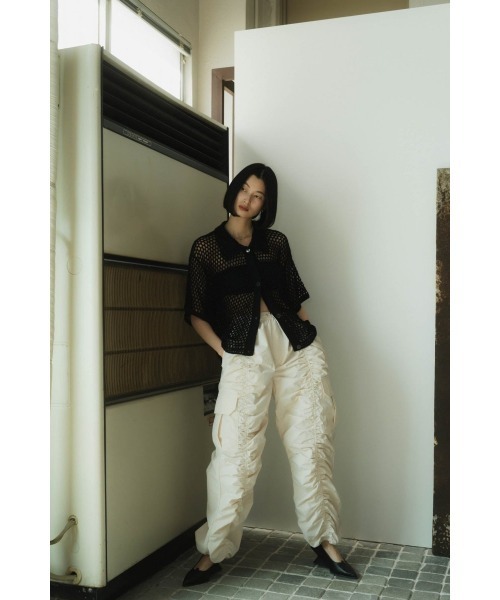 【美品】Knuth Marf カーゴパンツ Knuth Marf（クヌースマーフ） パンツ waterproof gathered pants