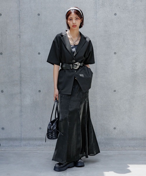 ラストSALE❗️chesty フレアスカート PAGEBOY スカート グロッシーフレアスカート : ZOZOTOWN Yahoo