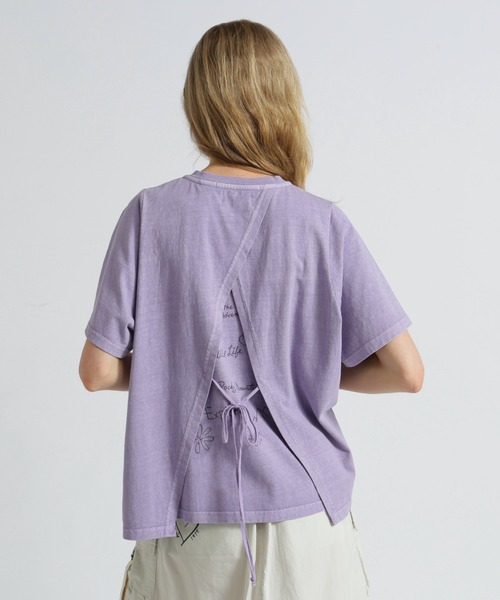 AVIREX tシャツ HALF SLEEVE BACK LAYERED GRAPHIC T-SHIRT