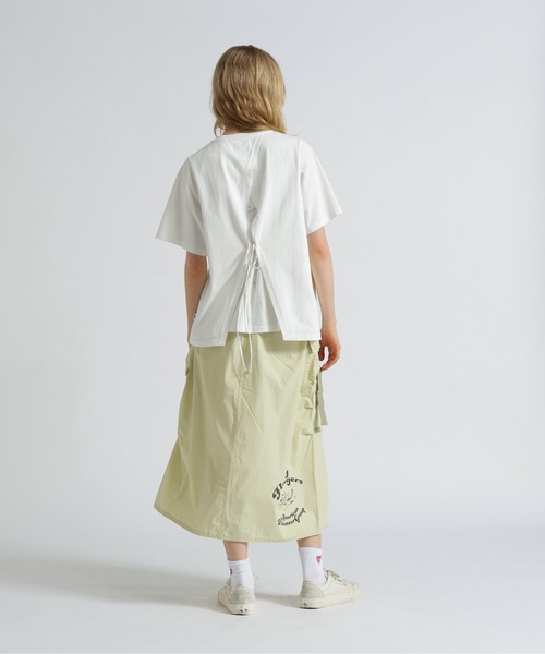 tシャツ HALF SLEEVE BACK LAYERED GRAPHIC T-SHIRT/ハーフスリーブバックレイヤードグラフィックTシャツ レディ AVIREX tシャツ HALF SLEEVE BACK LAYERED GRAPHIC T-SHIRT