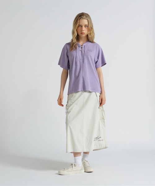 tシャツ layered tee レディース 楽天市場】Tシャツ レース 刺繍 ドッキング カットソー 重ね着
